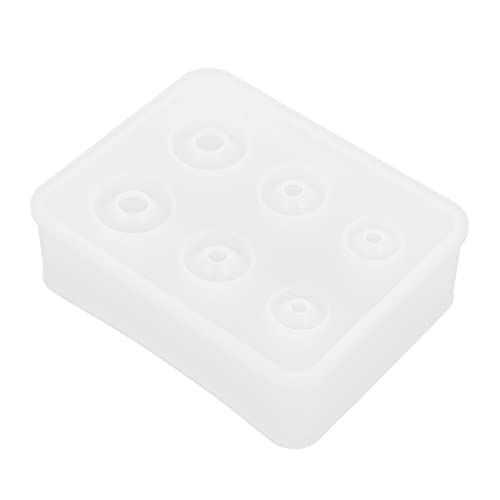 Anneome Silikon Anhängerform für DIY Elliptische Gießform für Epoxid Anhänger Fächer Langlebig und Vielseitig Einsetzbar für Bastelprojekte von Anneome