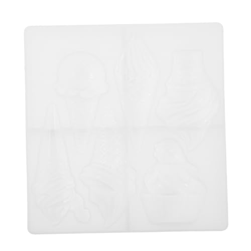 Anneome Silikon Eiscremeform für DIY Kerzen und Epoxidharz Kunsthandwerk Vielseitige Silikonform für Seifenherstellung und Kreative Bastelprojekte Spielerisches Design für Einzigartige von Anneome