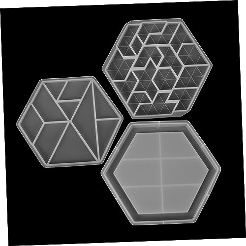 Anneome Silikon Puzzle Formen 3 Stück Selbstgemacht Kristall Tropfen Gießformen Geometrische Tangram Formen für Bastelarbeiten Antihaft Silikon für Wohnaccessoires Anneome Silikon Puzzle Formen 3 Stück Selbstgemacht Kristall Tropfen Gießformen Geometrische Tangram Formen für Bastelarbeiten Antihaft Silikon für Wohnaccessoires von Anneome
