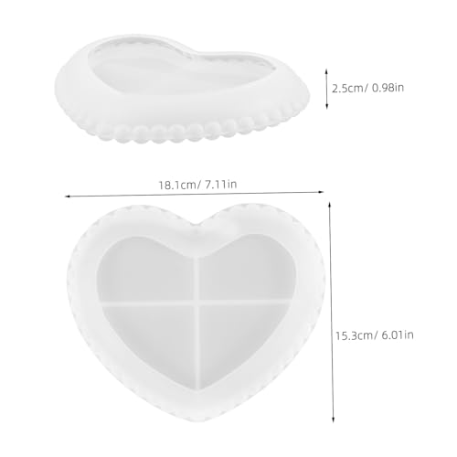 Anneome Silikonform Schmuckbox DIY Epoxidharz Gießform Kleine Aufbewahrungsbox Wiederverwendbar Für Heimdeko Basteln Epoxy Resin Mold Liebevolles Design Anneome Silikonform Schmuckbox DIY Epoxidharz Gießform Kleine Aufbewahrungsbox Wiederverwendbar Für Heimdeko Basteln Epoxy Resin Mold Liebevolles Design von Anneome