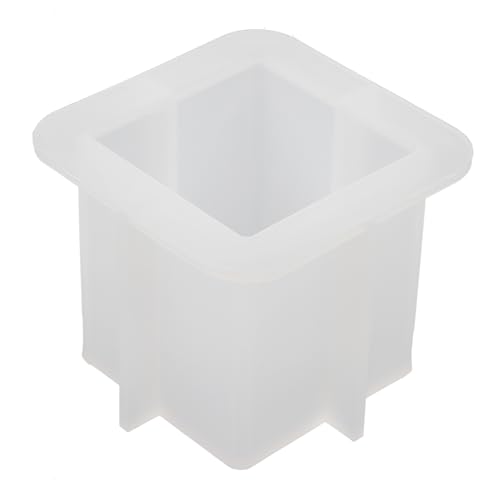 Anneome Silikonform für Kerzenhalter DIY Gießform für Kubische Kerzenständer Langlebig und Leicht zu Entformen für Bastelarbeiten und Dekoration von Anneome
