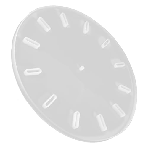 Anneome Silikonform für Rund DIY Epoxidharz Uhr Mold für Wanddeko Wiederverwendbar Antihaft Bastelprojekte von Anneome