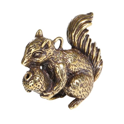 Anneome Solider Messing Räuchergefäß Eichhörnchen Form Incense Holder Praktischer Räucherkegel Halter Wohnkultur Dekor Kompaktes Design Langlebig Sicher von Anneome