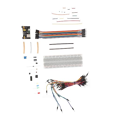Anneome Starter Kit Kompatibel für Uno Breadboard Kit mit Jumper Drähten für Prototyping Schaltungen Flexibles Steckbrett mit Tie Points Elektronik Einsteiger Anneome Starter Kit Kompatibel für Uno Breadboard Kit mit Jumper Drähten für Prototyping Schaltungen Flexibles Steckbrett mit Tie Points Elektronik Einsteiger von Anneome