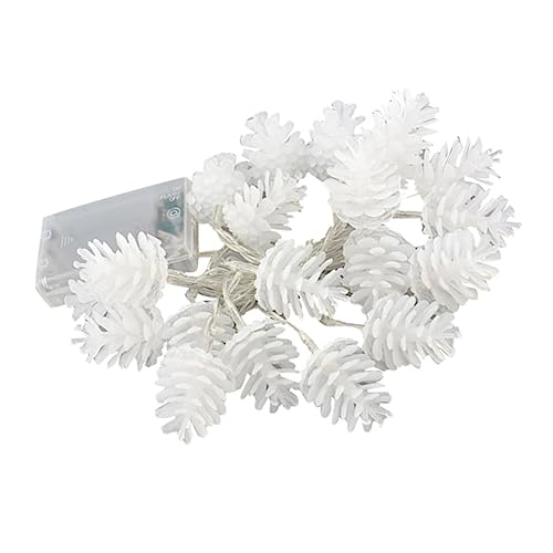 Anneome Weihnachts-Tannenzapfen-Lichterkette -Lampe realistische Tannenzapfenform dekorative Weihnachtsbeleuchtung für die Innen-/Außendekoration Anneome Weihnachts-Tannenzapfen-Lichterkette -Lampe realistische Tannenzapfenform dekorative Weihnachtsbeleuchtung für die Innen-/Außendekoration von Anneome