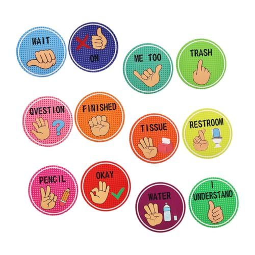 Anneome Teiliges Handsignal Poster für Klassenzimmer Nonverbale Kommunikation Sitzsignale für Grundschule und Kindergarten Fördert Sprachentwicklung und Klassenmanagement Anneome Teiliges Handsignal Poster für Klassenzimmer Nonverbale Kommunikation Sitzsignale für Grundschule und Kindergarten Fördert Sprachentwicklung und Klassenmanagement von Anneome