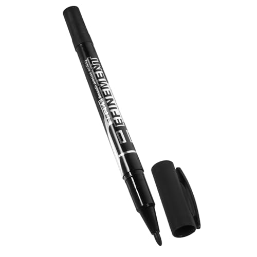 Anneome Textmarker plastiktisch plastikenten schauglas Fast-drying marker pen dünne schwarze Expo -Marker Expo -Marker Trockener Löschen schwarz Stiftkunstmarker zweiseitige Marker Black Anneome Textmarker plastiktisch plastikenten schauglas Fast-drying marker pen dünne schwarze Expo -Marker Expo -Marker Trockener Löschen schwarz Stiftkunstmarker zweiseitige Marker Black von Anneome
