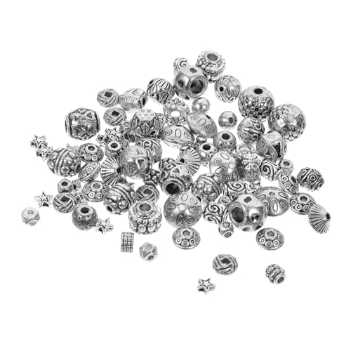 Anneome Tibetische Kupfer Spacer Perlen für DIY Schmuckherstellung Gemischte Dekorative Perlen für Armbänder Ohrringe und Mehr Rostfrei und Hautfreundlich von Anneome