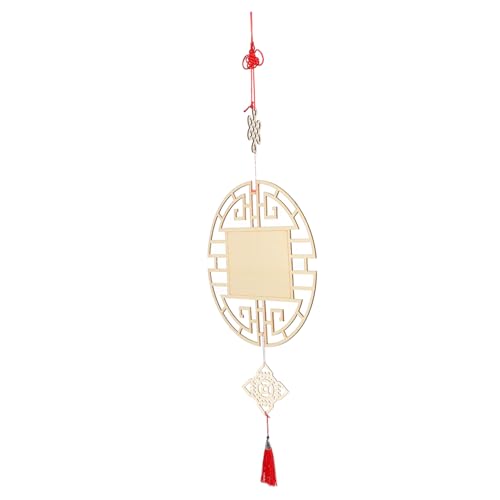 Anneome Vintage Chinese Style Wooden Pendant Handcrafted Craft Decor for Kindergartens and Classrooms Easy to Install Hanging Wall Decoration with Artistic Appeal Anneome Vintage Chinese Style Wooden Pendant Handcrafted Craft Decor for Kindergartens and Classrooms Easy to Install Hanging Wall Decoration with Artistic Appeal von Anneome
