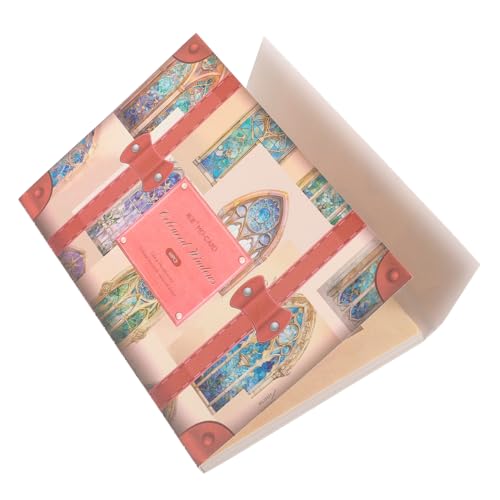 Anneome Vintage Scrapbook Papier mit Dekorativen Mustern DIY Bastelpapier für Tagebücher und Notizbücher Retro Hintergrundpapier für Journaling Fotoalben Grußkarten und Origami von Anneome