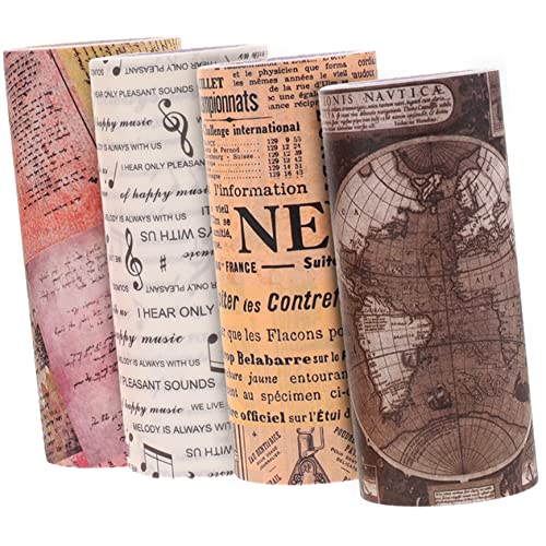 Anneome Vintage Washi Tape Dekorative Klebebänder für Scrapbooking DIY Handwerk Journaling und Retro Design Verschiedenen Mustern für Projekte Anneome Vintage Washi Tape Dekorative Klebebänder für Scrapbooking DIY Handwerk Journaling und Retro Design Verschiedenen Mustern für Projekte von Anneome
