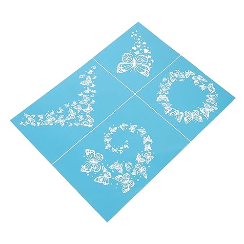 Anneome Wiederverwendbare Mesh Schablone mit Schmetterlingsmuster Wasserwaschbare Siebdruck Vorlage für DIY Projekte und Canvas Anneome Wiederverwendbare Mesh Schablone mit Schmetterlingsmuster Wasserwaschbare Siebdruck Vorlage für DIY Projekte und Canvas von Anneome