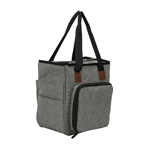 Anneome Wollgarn-aufbewahrungstasche Stofforganisator Home Finishing Aufbewahrungstasche Wäschesack Schulter-aufbewahrungstasche Grey von Anneome