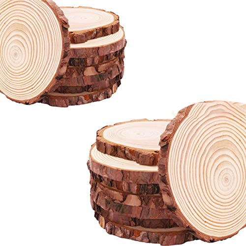 Anneth 20 Stück Kiefernholzchips, Schnittstücke, Holzblätter, rustikale Dekoration für Hochzeiten Anneth 20 Stück Kiefernholzchips, Schnittstücke, Holzblätter, rustikale Dekoration für Hochzeiten von Anneth