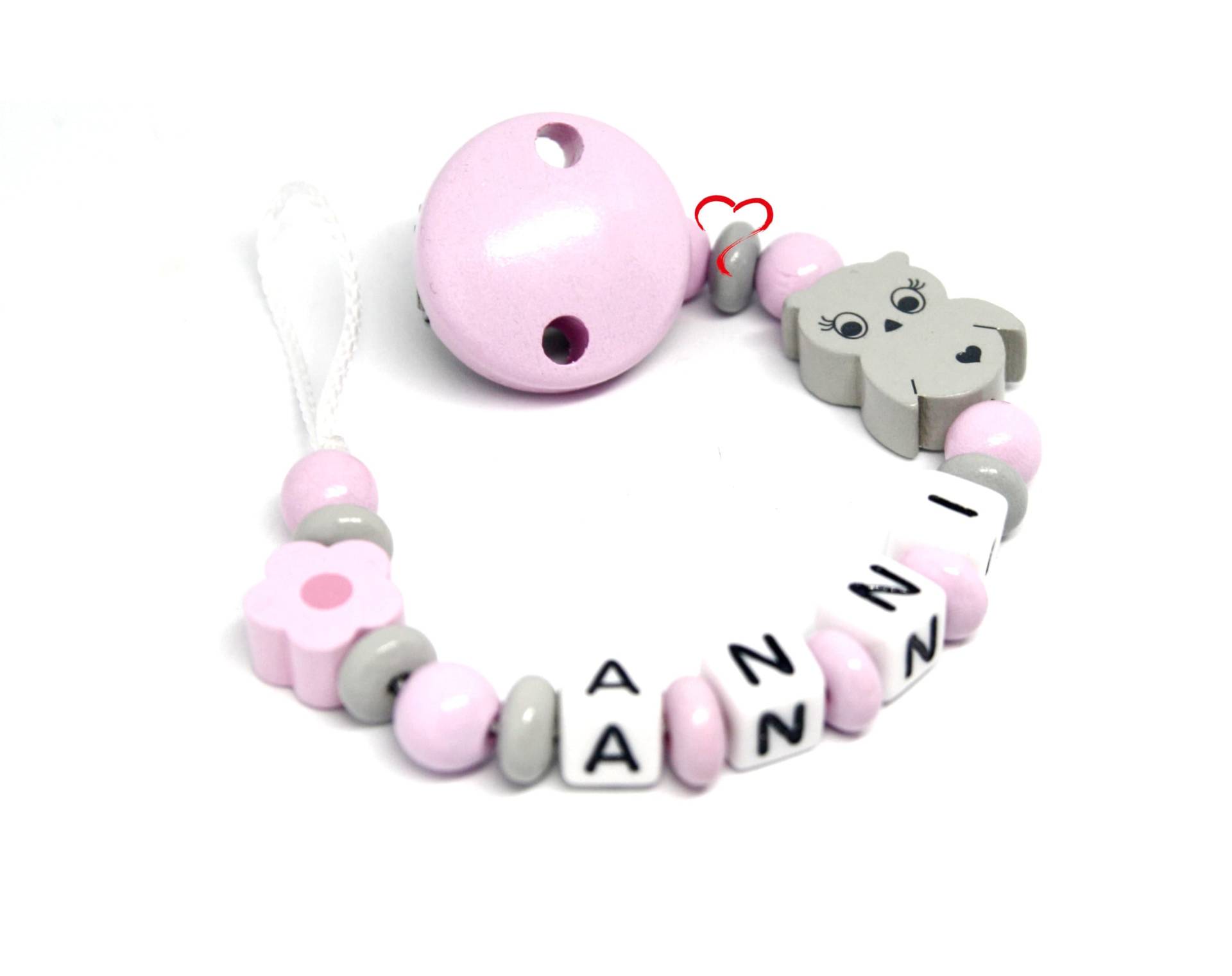 Schnullerkette Mit Namen Mädchen Personalisiert Eule Blümchen Geburt Taufe Babygeschenk Babyparty Schnullerkette Mit Namen Mädchen Personalisiert Eule Blümchen Geburt Taufe Babygeschenk Babyparty von AnniLieblingsstuecke