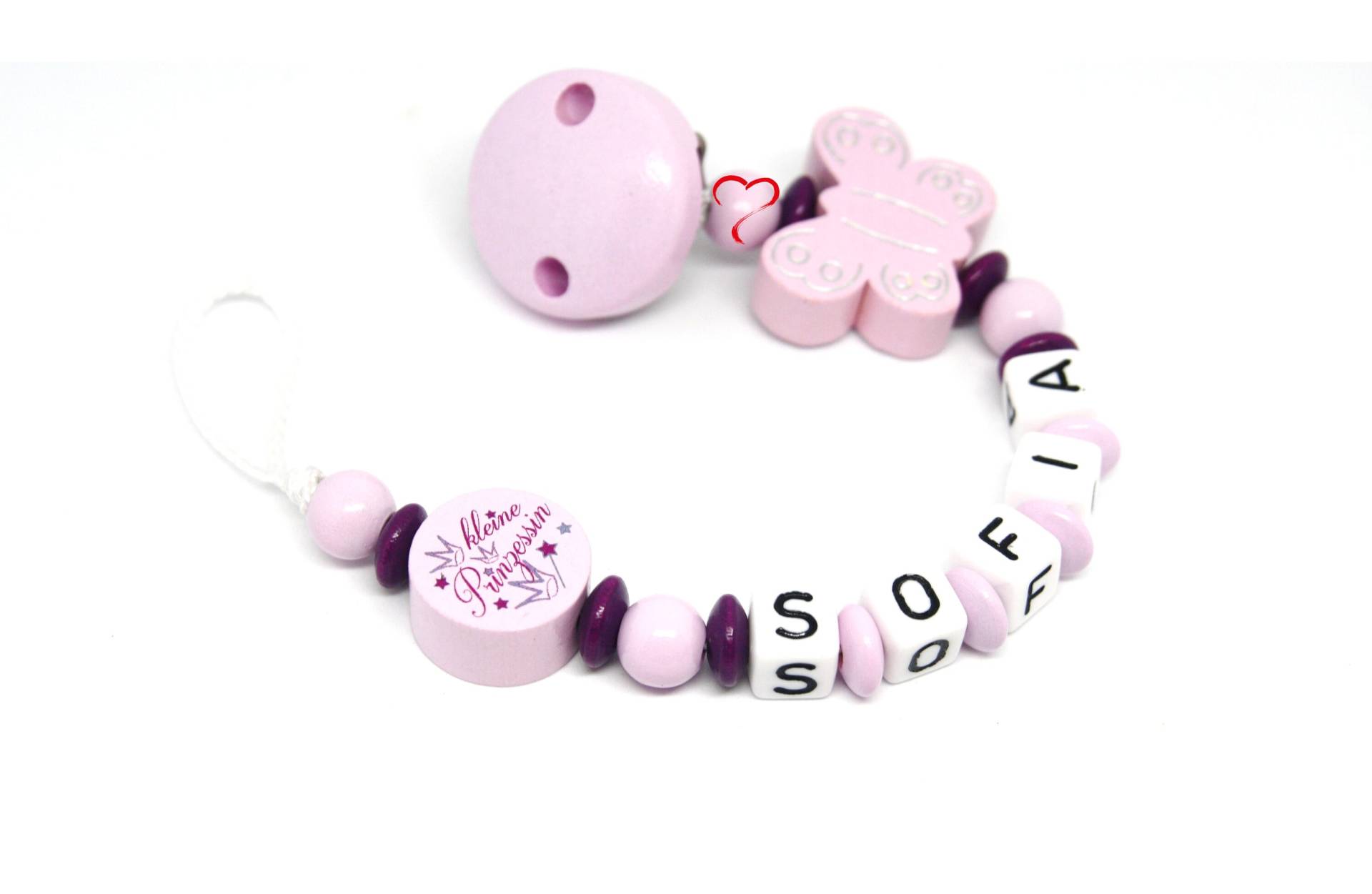Schnullerkette Mit Namen Mädchen Personalisiert Schmetterling Geburt Taufe Babygeschenk Babyparty Schnullerkette Mit Namen Mädchen Personalisiert Schmetterling Geburt Taufe Babygeschenk Babyparty von AnniLieblingsstuecke