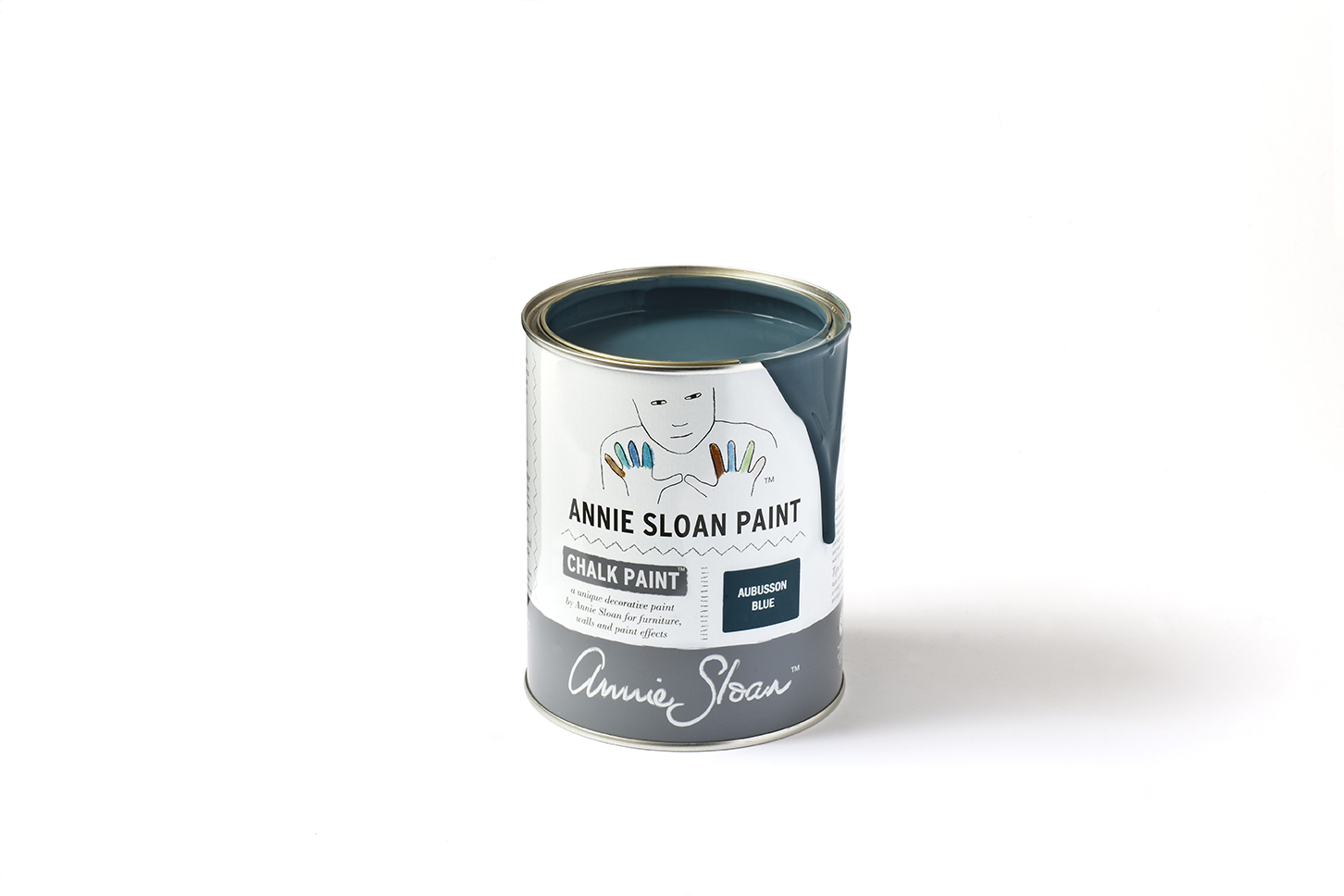 Aubusson Blue - Annie Sloan Kreidefarbe 1 l von Annie Sloan