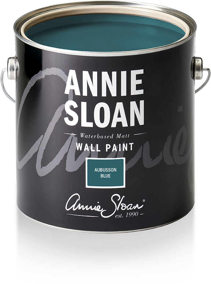 Aubusson Blue - Annie Sloan Wandfarbe 2,5 L von Annie Sloan