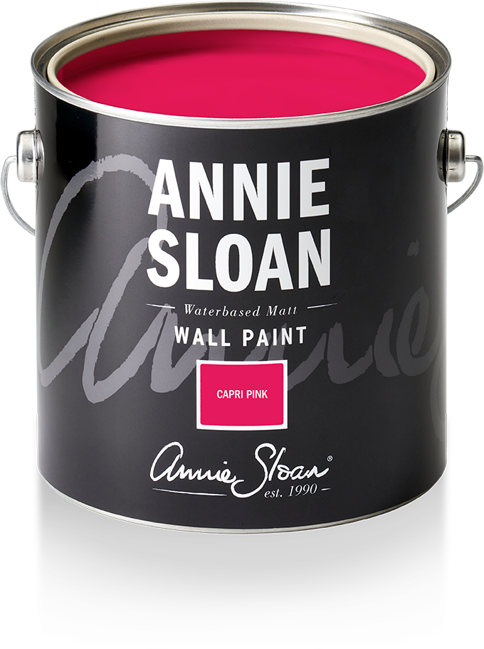 Capri Pink - Annie Sloan Wandfarbe 2,5 L von Annie Sloan