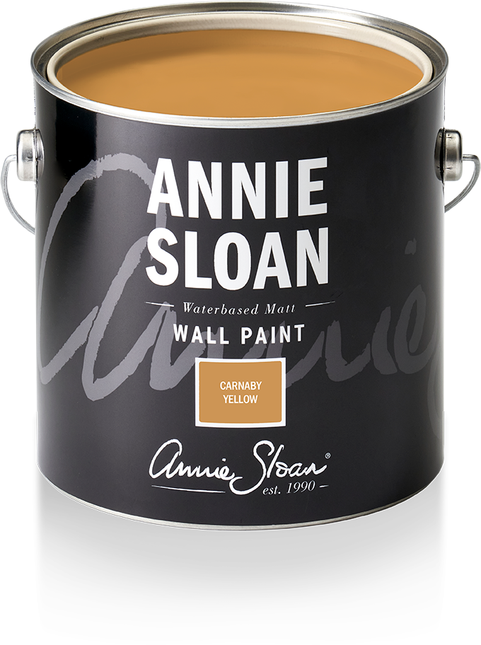 Carnaby Yellow - Annie Sloan Wandfarbe 2,5 L von Annie Sloan