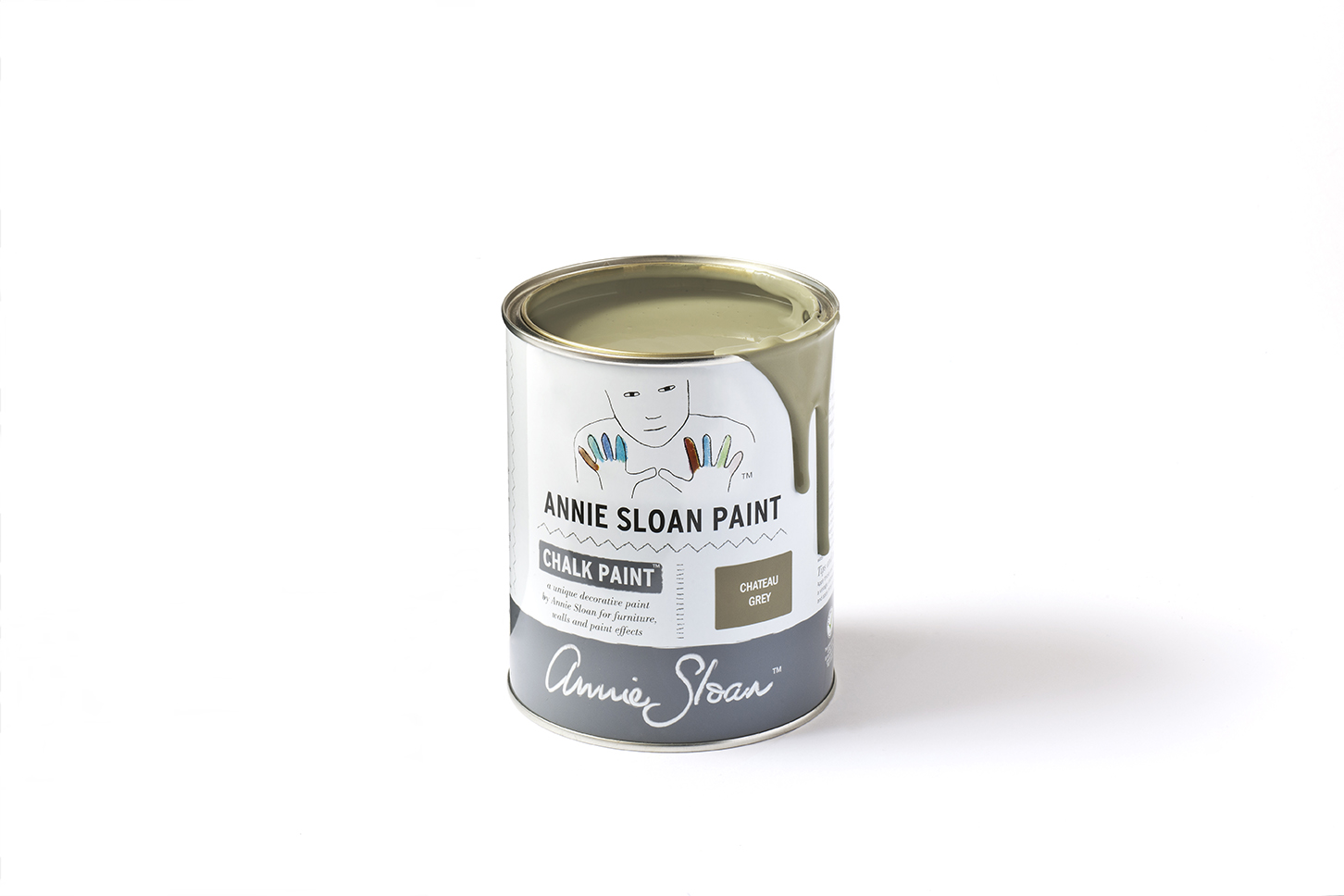 Chateau Grey - Annie Sloan Kreidefarbe 1 l von Annie Sloan