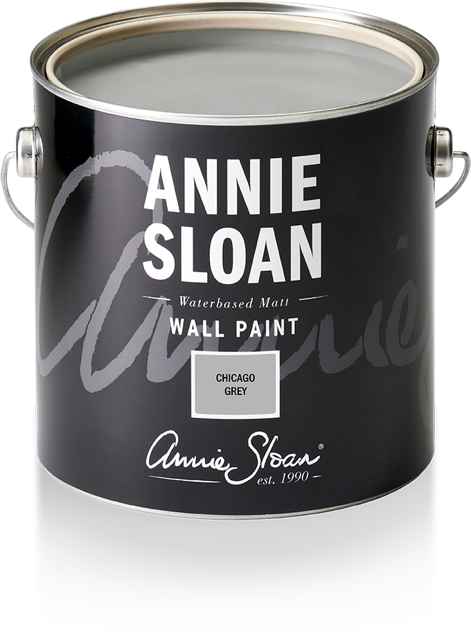 Chicago Grey - Annie Sloan Wandfarbe 2,5 L von Annie Sloan