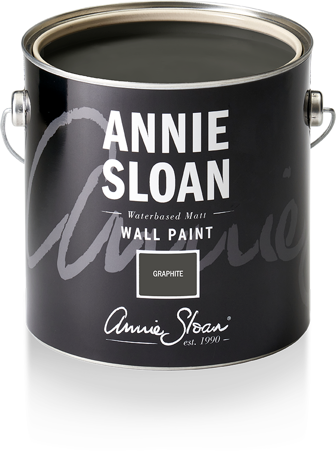 Graphite - Annie Sloan Wandfarbe 2,5 L von Annie Sloan