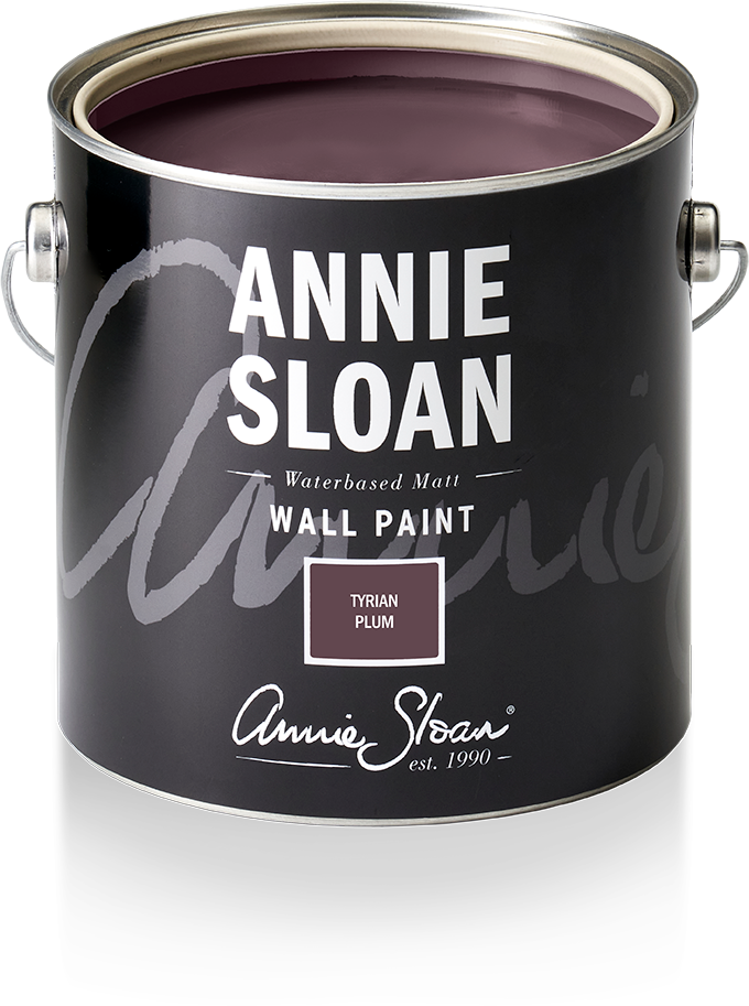 Tyrian Plum - Annie Sloan Wandfarbe 2,5 L von Annie Sloan