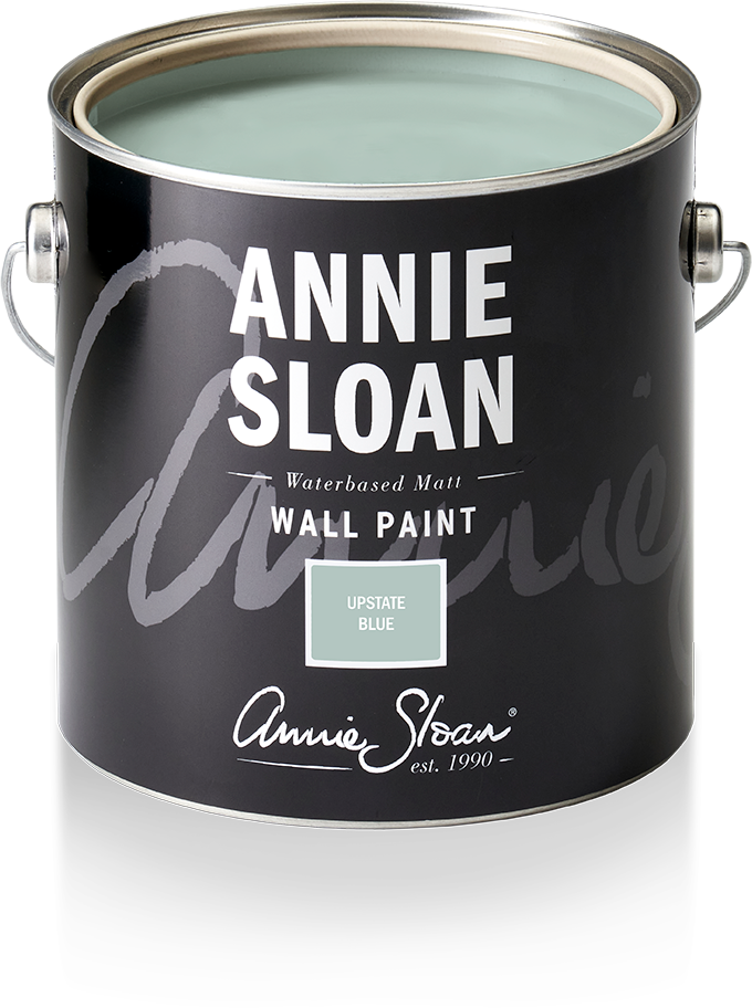 Upstate Blue - Annie Sloan Wandfarbe 2,5 L von Annie Sloan