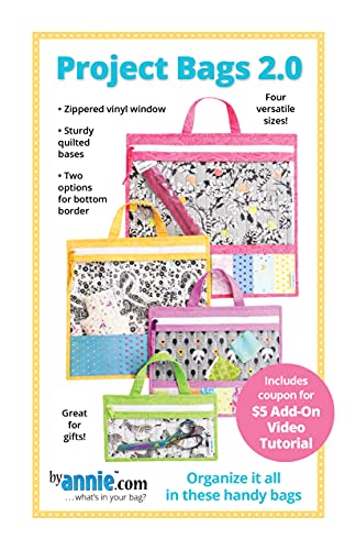 Annie PBA206-2 Project Bags 2.0 Muster, Grau, Grün Annie PBA206-2 Project Bags 2.0 Muster, Grau, Grün von Annie