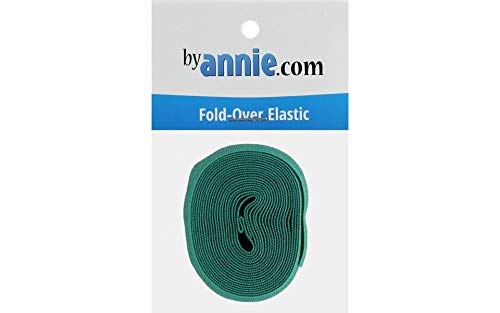 By Annie SUP211-2-TRQ Elastikband, 1,9 cm x 0,7 m, Türkis von Annie