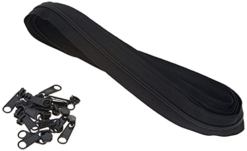 ByAnnie ZIPYD-105 Zippers by Yard, Black von Annie