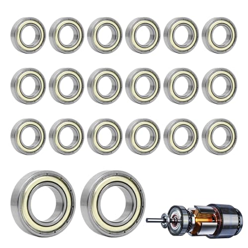 Annlpoy 20 Stück 608zz kugellager mini minilager kugellager,miniatur doppel schild lager rillenkugellager,Ideal für Hochgeschwindigkeitsanwendungen und Robuste Einsatzbereiche 3 mm x 7 mm x 3 mm Annlpoy 20 Stück 608zz kugellager mini minilager kugellager,miniatur doppel schild lager rillenkugellager,Ideal für Hochgeschwindigkeitsanwendungen und Robuste Einsatzbereiche 3 mm x 7 mm x 3 mm von Annlpoy