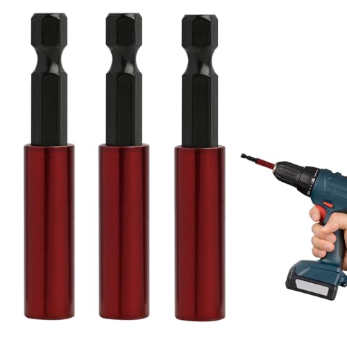 Annlpoy 3pcs magnet bithalter magnetisch verlängerung akkuschrauber Schlagschrauber für Bohrschrauber, starker magnetischer Bit-Halter, 1/4 Zoll Sechskantschaft, 60mm Länge -für Bohrschrauber Annlpoy 3pcs magnet bithalter magnetisch verlängerung akkuschrauber Schlagschrauber für Bohrschrauber, starker magnetischer Bit-Halter, 1/4 Zoll Sechskantschaft, 60mm Länge -für Bohrschrauber von Annlpoy