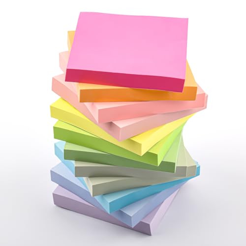 Annvchi 1200 Pcs Haftnotizen,76 mm x 76 mm,12 Farben,100 Blatt pro Farbe,Sticky Notes,Klebezettel,Einfach zu Schreiben und Aufzukleben,Wiederverwendbar,Geeignet für Zuhause, Schule und Büro Annvchi 1200 Pcs Haftnotizen,76 mm x 76 mm,12 Farben,100 Blatt pro Farbe,Sticky Notes,Klebezettel,Einfach zu Schreiben und Aufzukleben,Wiederverwendbar,Geeignet für Zuhause, Schule und Büro von Annvchi