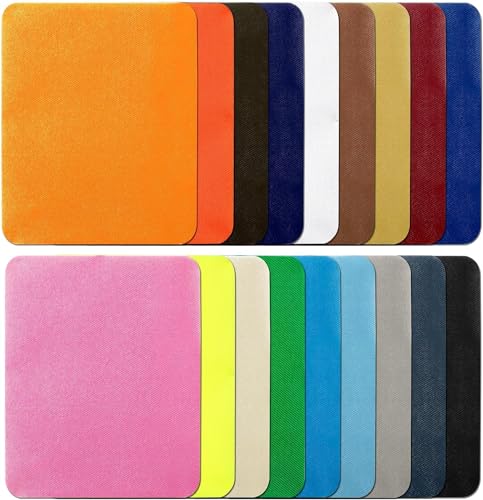 Anpro Patches zum Aufbügeln, 18 Stück Patch Sticker, Aufbügelflicken Bügelflicken Denim Patches Jeans Reparatursatz für Jeans, DIY Taschen, EINWEG Anpro Patches zum Aufbügeln, 18 Stück Patch Sticker, Aufbügelflicken Bügelflicken Denim Patches Jeans Reparatursatz für Jeans, DIY Taschen, EINWEG von Anpro