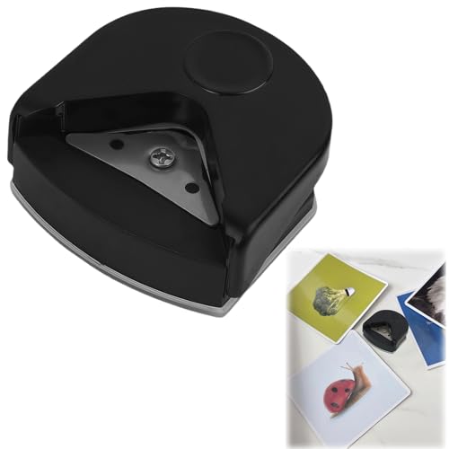 1 Stück Eckenabrunder, Eckenstanzer, Ecken Abrunden Stanzer, Eckenschneider, Eckenrunder, Abrunden Stanzer, Tragbare Eckenstanzer für Laminierfolien, Eckenstanzer Abrunden, Stanzer für Papier, Karton von Anrbb