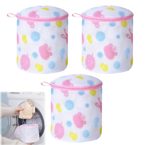 3 Stück BH-Wäschebeutel, BH Waschnetz für Waschmaschine, Waschbeutel-Set aus Netzstoff, Wiederverwendbare Waschbeutel mit Reißverschluss, geeignet für BH, Kleidung, Socken sowie Babykleidung usw 3 Stück BH-Wäschebeutel, BH Waschnetz für Waschmaschine, Waschbeutel-Set aus Netzstoff, Wiederverwendbare Waschbeutel mit Reißverschluss, geeignet für BH, Kleidung, Socken sowie Babykleidung usw von Anrbb