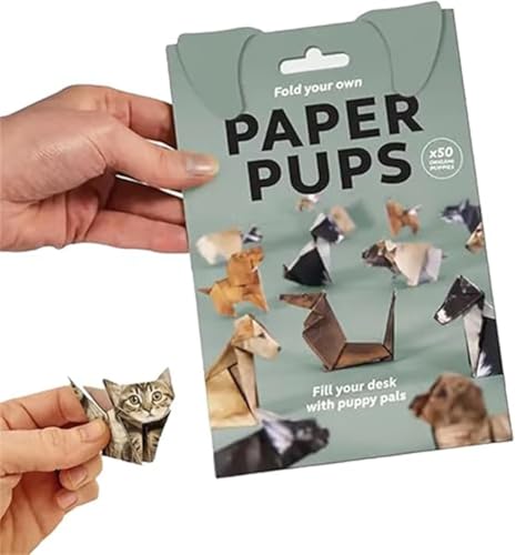 DIY Papierkatzen – 50 Blatt DIY Origami-Papier zum Falten niedliche Katzenfiguren, lustige Bastelaktivität, kreatives Origami-Tier-Bastelset, Muster, niedlicher Druck, Schreibtischdekoration und DIY Papierkatzen – 50 Blatt DIY Origami-Papier zum Falten niedliche Katzenfiguren, lustige Bastelaktivität, kreatives Origami-Tier-Bastelset, Muster, niedlicher Druck, Schreibtischdekoration und von Anshka
