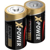 2 ANSMANN Batterien X-POWER Mono D 1,5 V von Ansmann