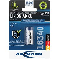 ANSMANN Akku CR123A 16340 850 mAh von Ansmann