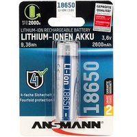 ANSMANN Akku 18650 18650 2.600 mAh von Ansmann