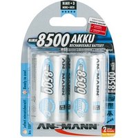 2 ANSMANN Akkus Mono D 8.500 mAh von Ansmann