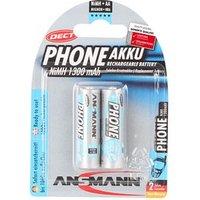 2 ANSMANN Akkus PHONE Mignon AA 1.300 mAh von Ansmann