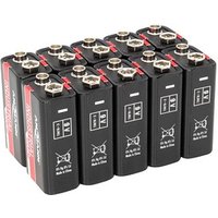 10 ANSMANN Batterien INDUSTRIAL E-Block 9,0 V von Ansmann