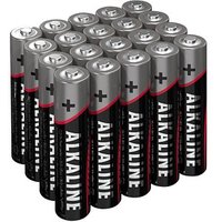 20 ANSMANN Batterien Red Alkaline Micro AAA 1,5 V von Ansmann
