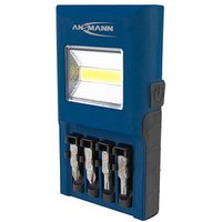 ANSMANN WL180B Bithalter LED Werkstattlampe blau 12,5 cm von Ansmann