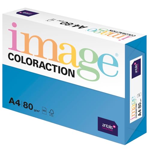 Image Coloraction Malta - farbiges Kopierpapier - DIN A4, 210 x 297 mm, 80 g/m² - buntes, holzfreies Druckerpapier für Kopierer - 500 Blatt - Fliederblau Image Coloraction Malta - farbiges Kopierpapier - DIN A4, 210 x 297 mm, 80 g/m² - buntes, holzfreies Druckerpapier für Kopierer - 500 Blatt - Fliederblau von IMAGE