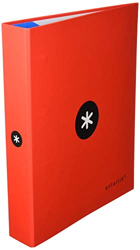 Ordner mit 4 Ringen, Folio, Rot von Antartik-liderpapel