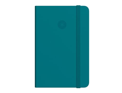 Antartik Notizheft mit Gummiband, fester Einband, A5 Blatt, gestreift, Grün, Aquamarin, 100 Blatt, 80 g, FSC Antartik Notizheft mit Gummiband, fester Einband, A5 Blatt, gestreift, Grün, Aquamarin, 100 Blatt, 80 g, FSC von Antartik